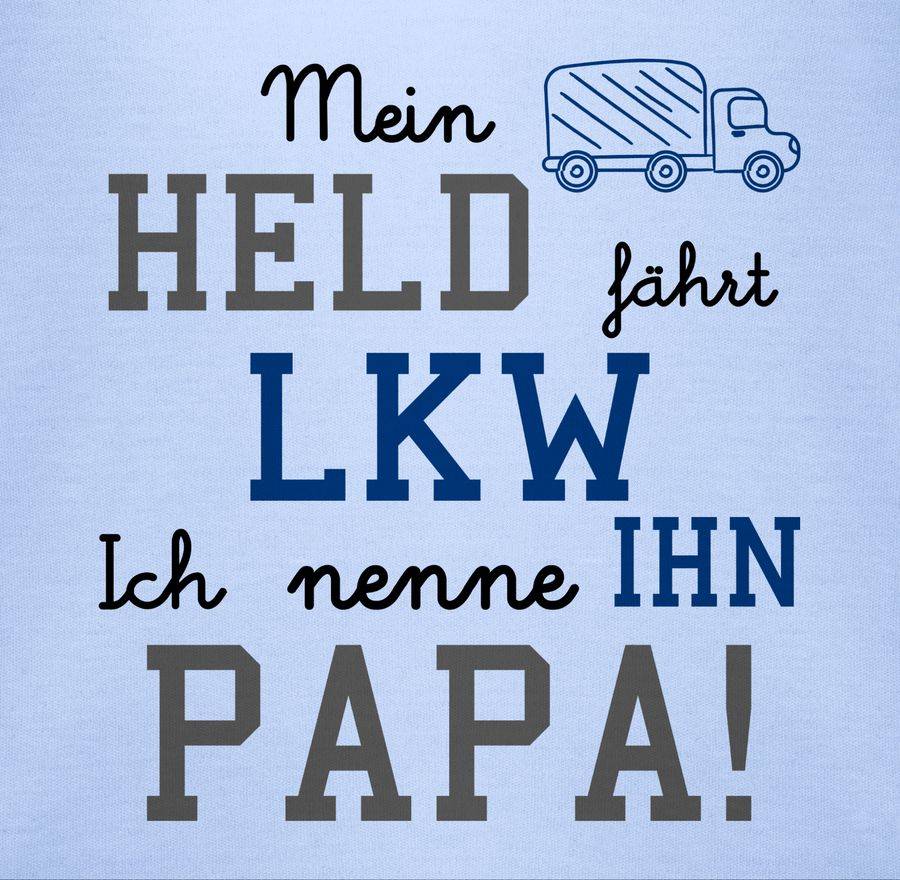 Shirtracer Mein Held Fährt LKW Shirts & Mehr Shirtracer