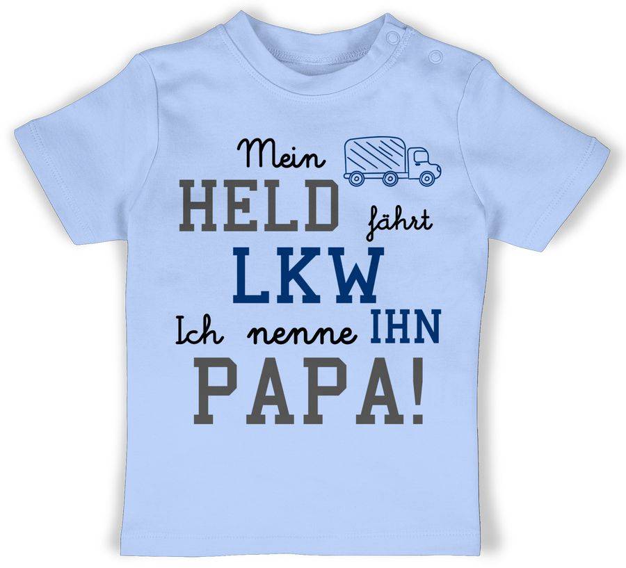 Shirtracer Mein Held fährt LKW Shirts & Mehr Shirtracer
