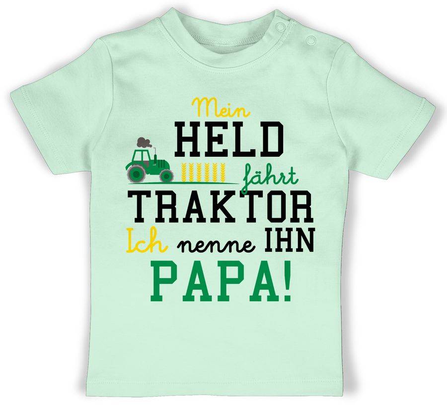Shirtracer Mein Held fährt Traktor: T-Shirt Rucksack Shirtracer