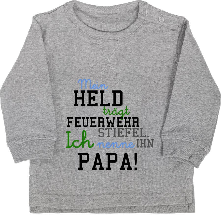Shirtracer Mein Held Papa Feuerwehr Junge: Tshirt Rucksack Shirtracer