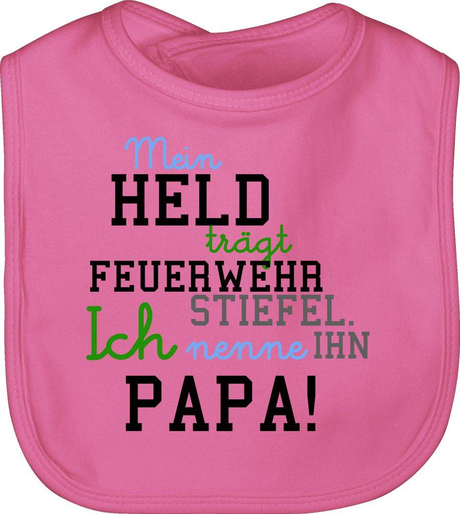 Shirtracer Mein Held Papa Feuerwehr Junge: Tshirt Rucksack Shirtracer