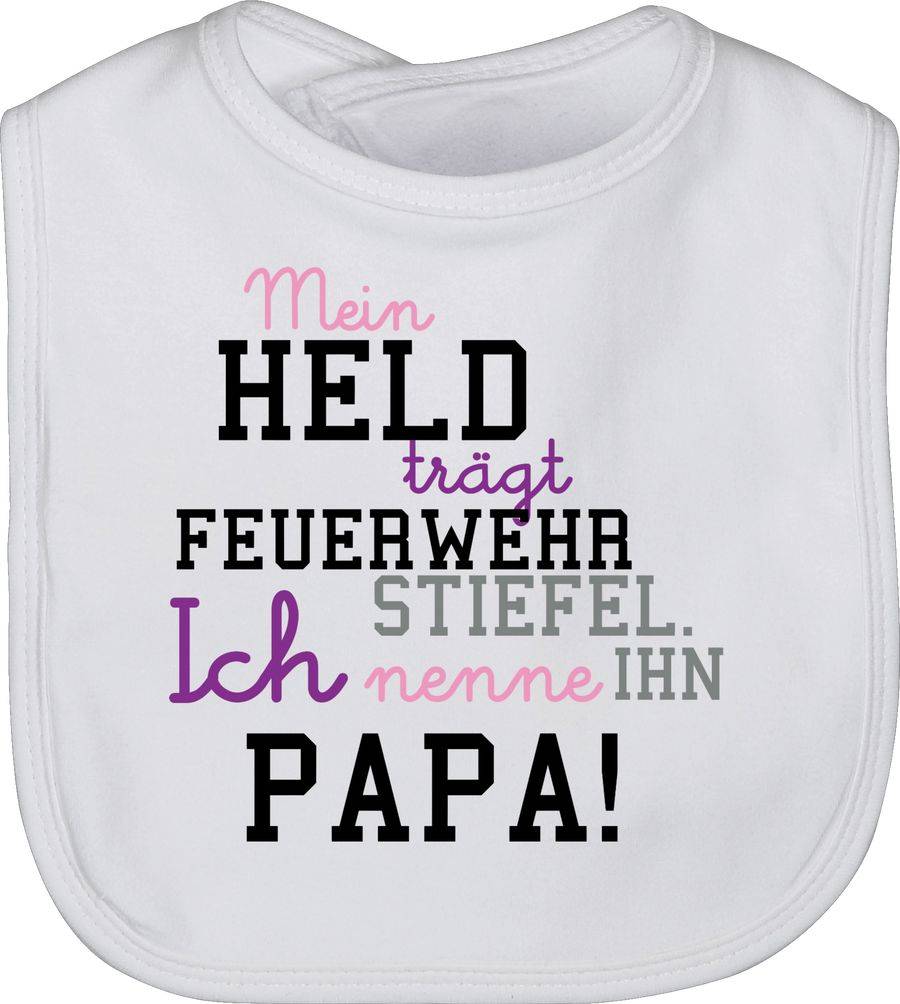 Shirtracer Mein Held Papa Feuerwehrmann Shirts & Mehr Shirtracer