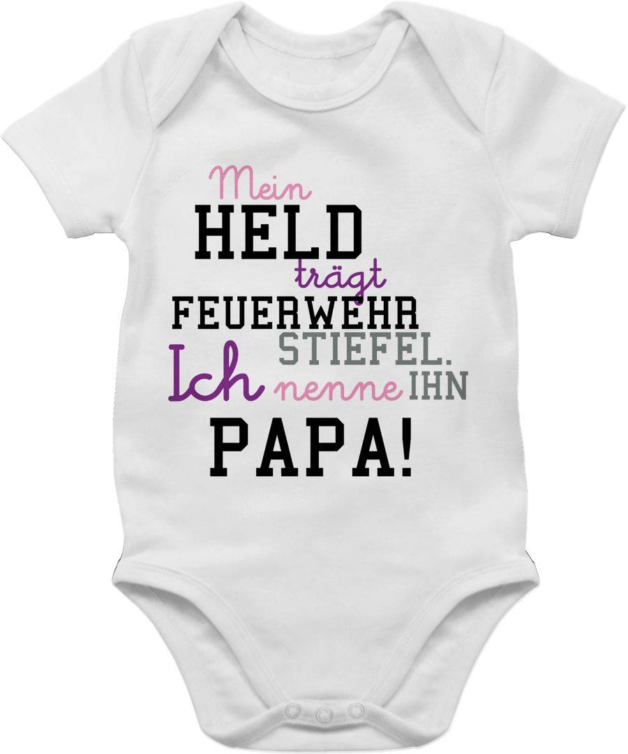 Shirtracer Mein Held Papa Feuerwehrmann Shirts & Mehr Shirtracer