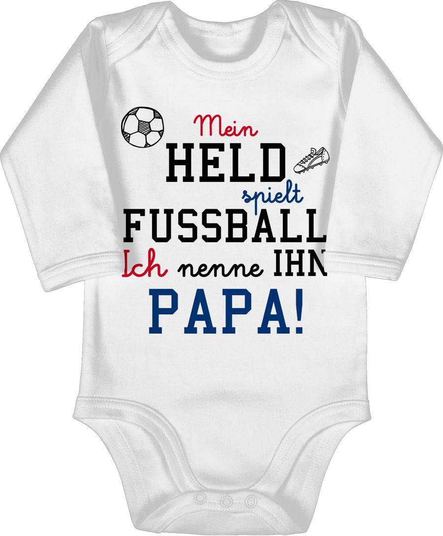 Shirtracer Mein Held spielt Fußball Shirts & Mehr Shirtracer