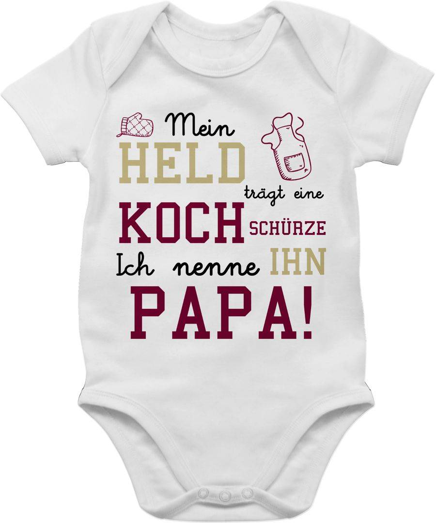 Shirtracer Mein Held trägt eine Kochschürze Shirts & Mehr Shirtracer
