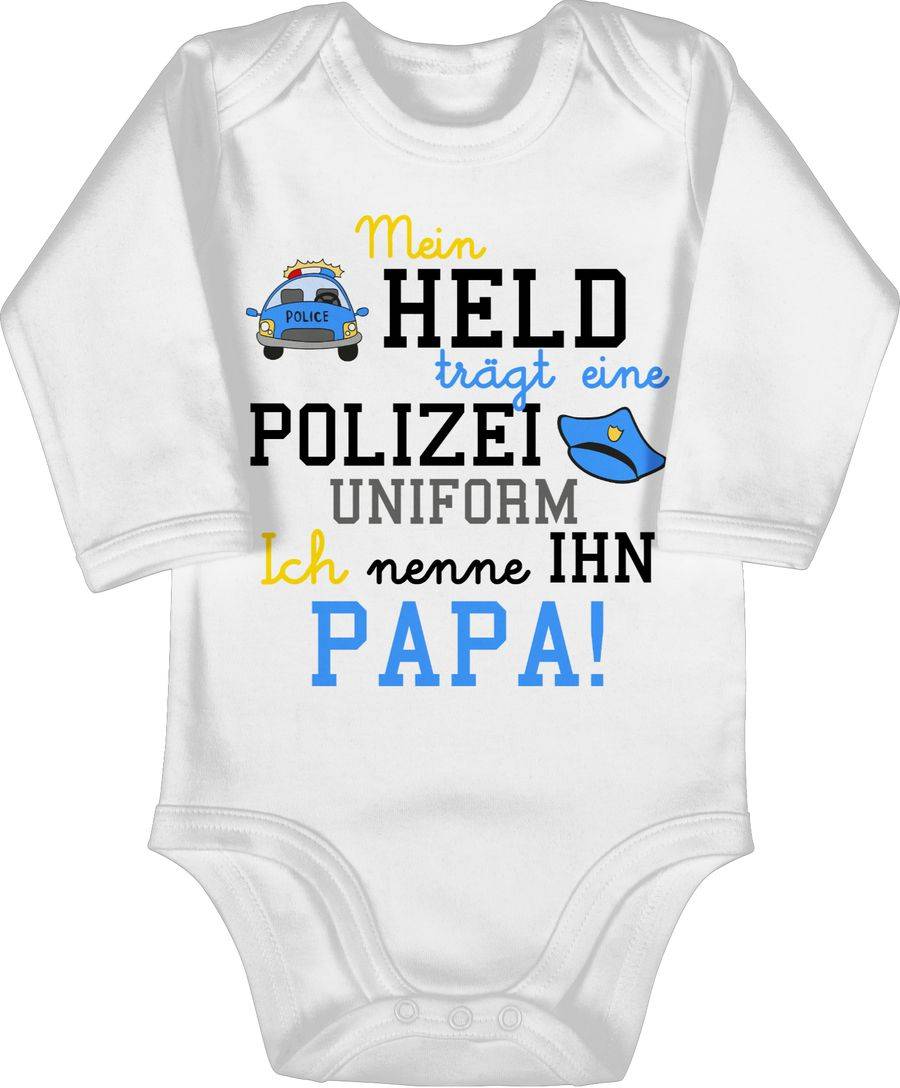 Shirtracer Mein Held trägt eine Polizeiuniform: Tshirt Gym Bag Shirtracer