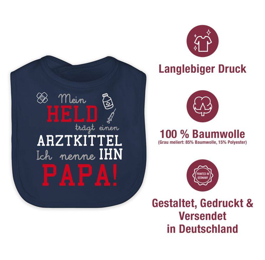 Shirtracer Mein Held Trägt Einen Arztkittel Shirts & Mehr Shirtracer