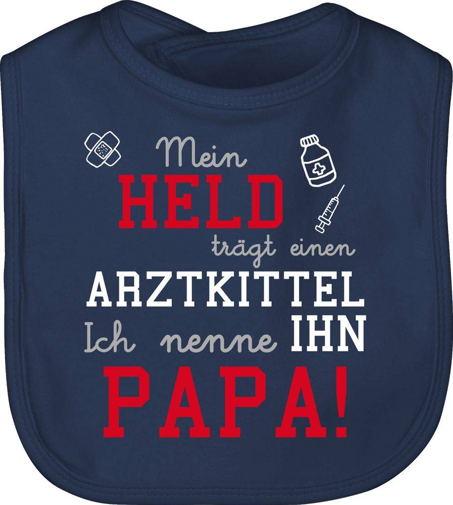 Shirtracer Mein Held trägt einen Arztkittel Shirts & Mehr Shirtracer