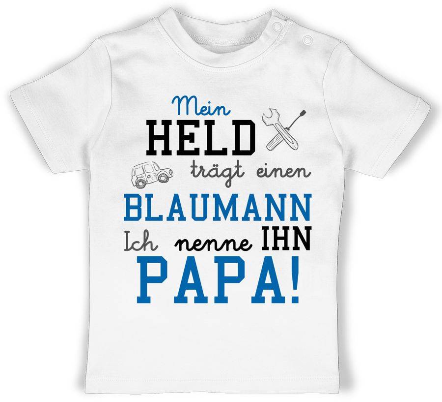 Shirtracer Mein Held trägt einen Blaumann: T-Shirt Rucksack Shirtracer