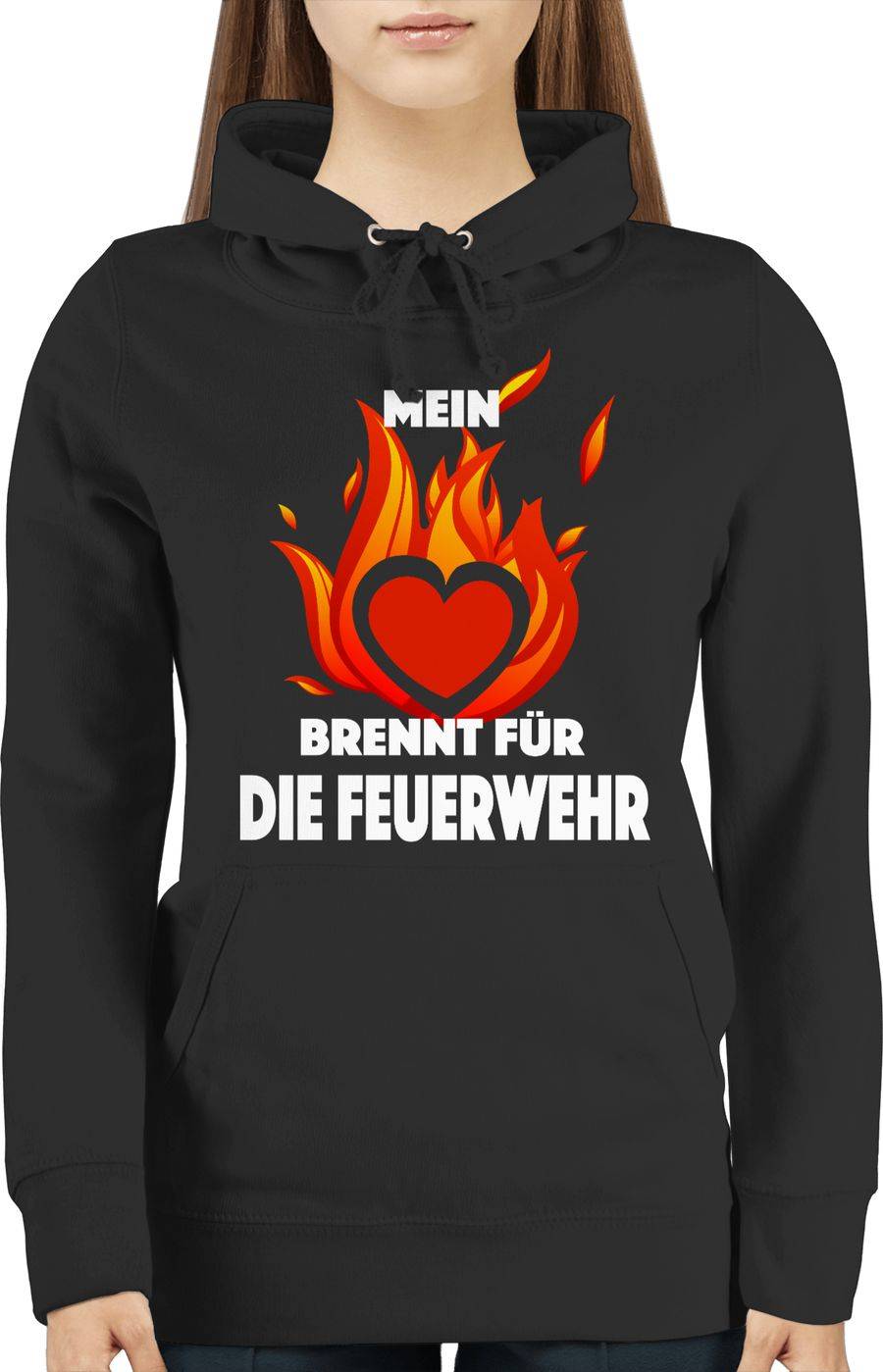 Shirtracer Mein Herz Brennt Für Die Feuerwehr Shirts & Mehr Shirtracer