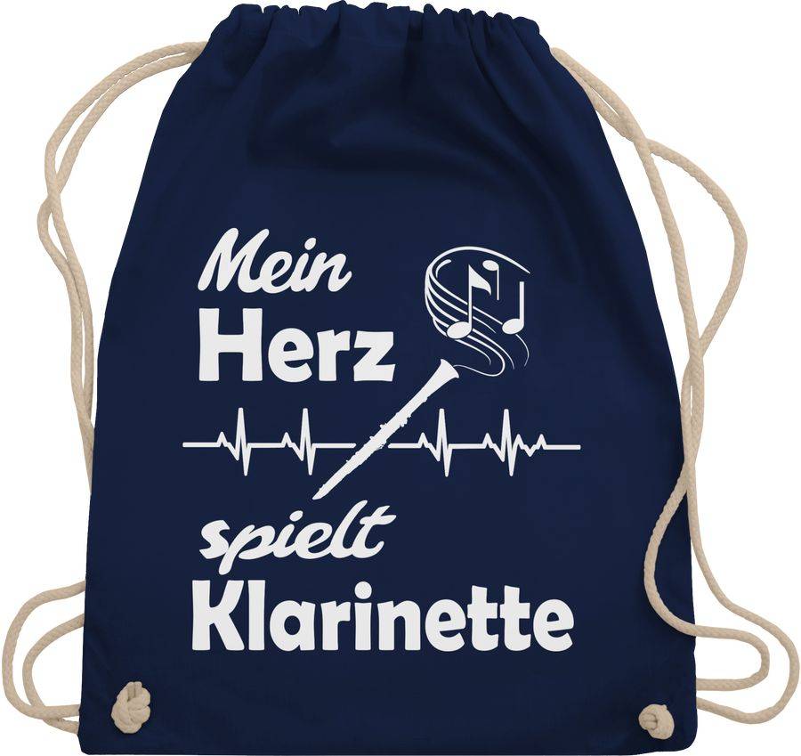 Shirtracer Mein Herz spielt Klarinette Shirts & Mehr Shirtracer