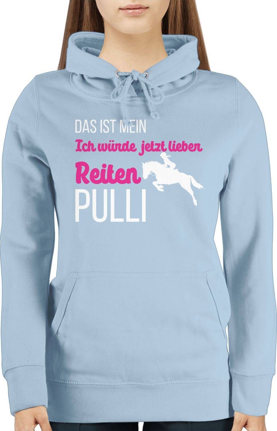 Shirtracer Mein Ich Würde Jetzt Lieber Reiten Pulli Weiß: T-Shirt Gym Bag Shirtracer