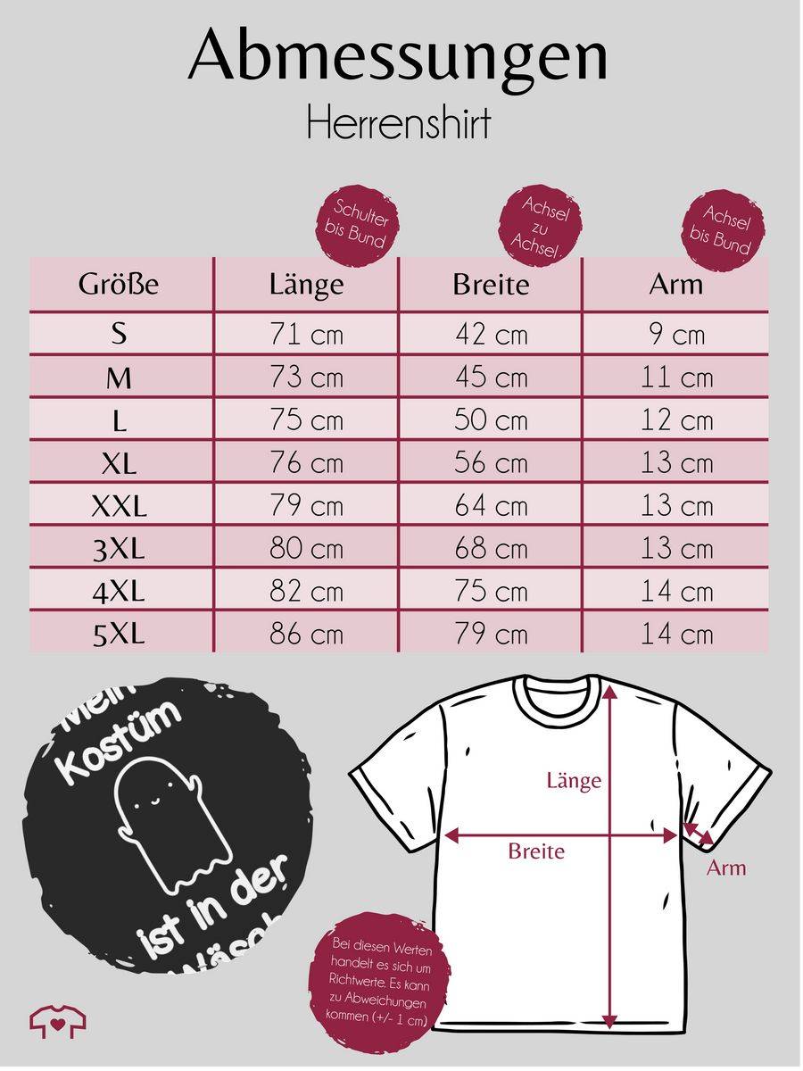Shirtracer Mein Kostüm Ist In Der Wäsche Gespenst: T-Shirt Turnbeutel Shirtracer