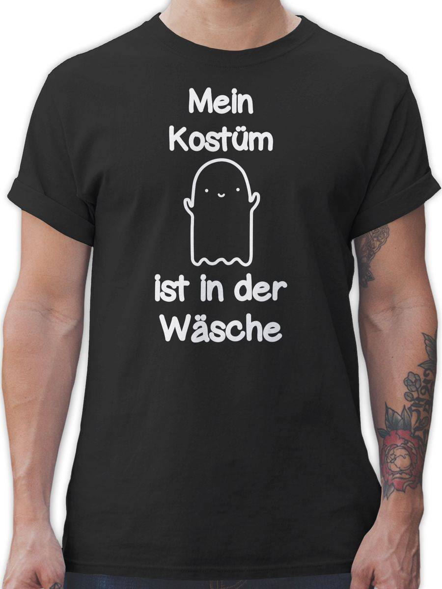 Shirtracer Mein Kostüm Ist In Der Wäsche Gespenst: T-Shirt Turnbeutel Shirtracer