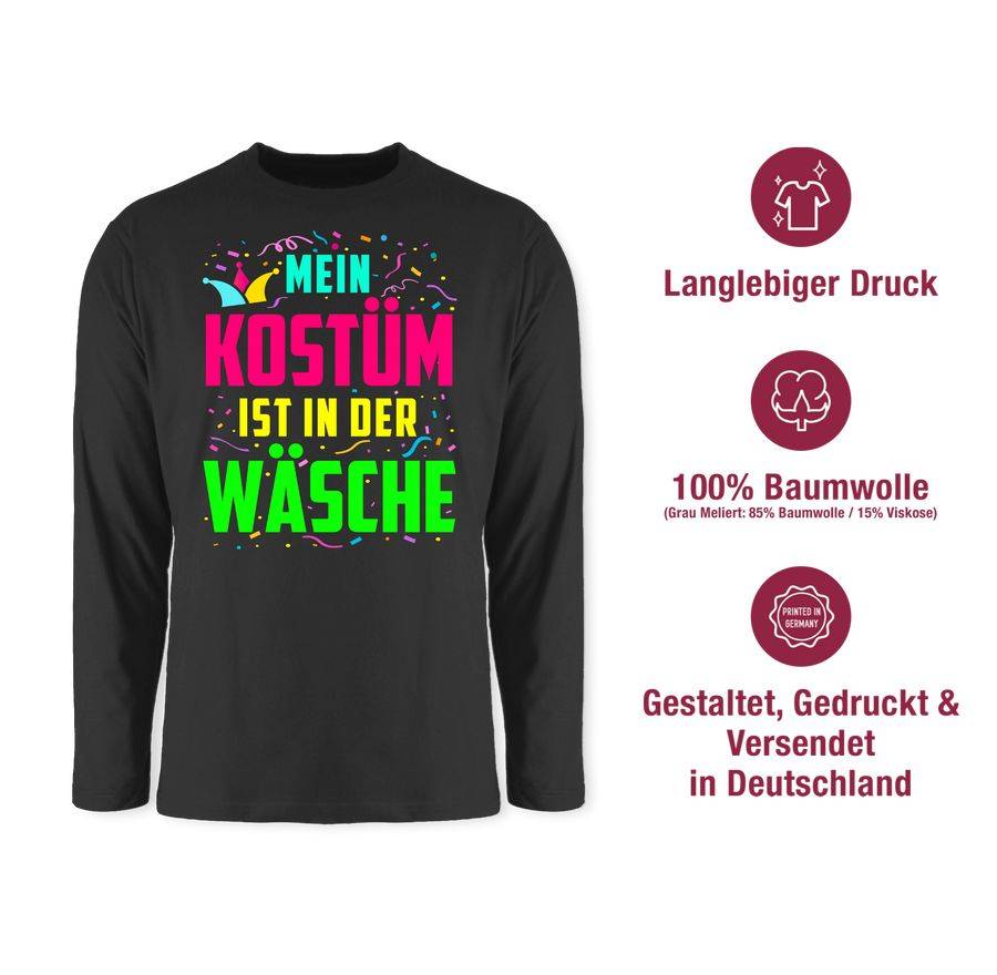 Shirtracer Mein Kostüm Ist In Der Wäsche Grell: Tshirt Rucksack Shirtracer