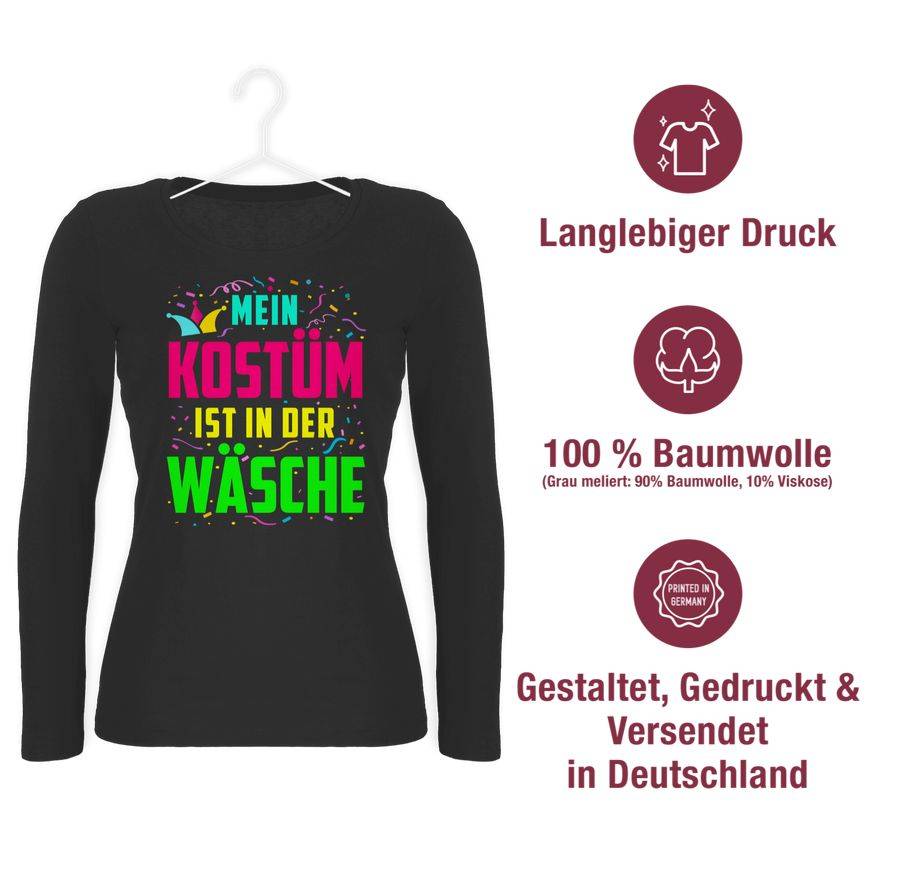 Shirtracer Mein Kostüm Ist In Der Wäsche Grell: Tshirt Rucksack Shirtracer