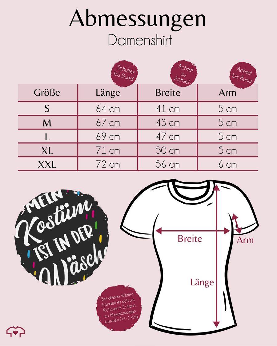 Shirtracer Mein Kostüm Ist In Der Wäsche - Weiß Shirts & Mehr Shirtracer