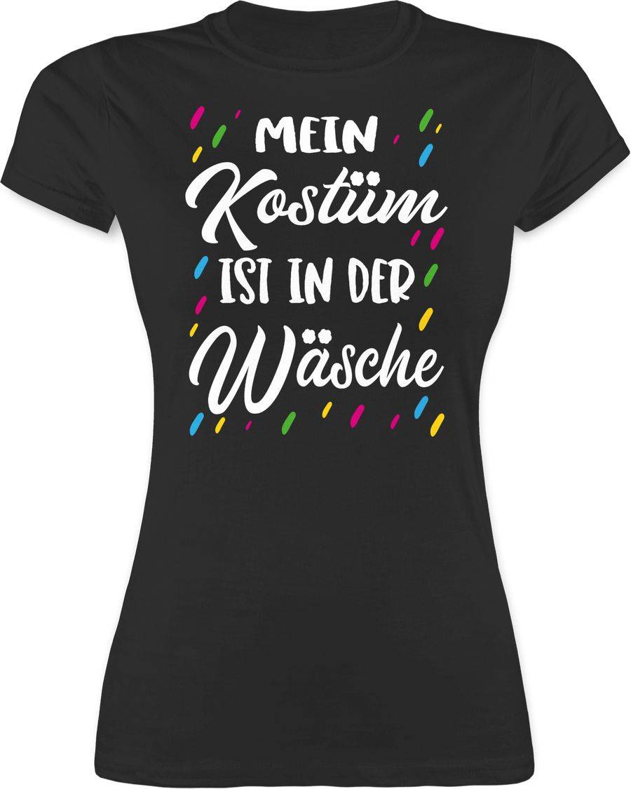Shirtracer Mein Kostüm ist in der Wäsche - weiß Shirts & Mehr Shirtracer