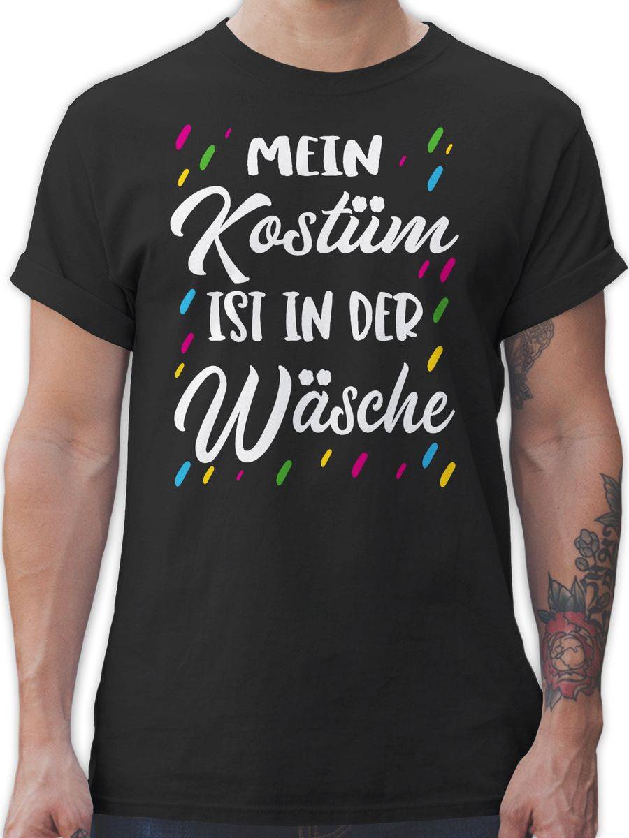 Shirtracer Mein Kostüm ist in der Wäsche - weiß Shirts & Mehr Shirtracer