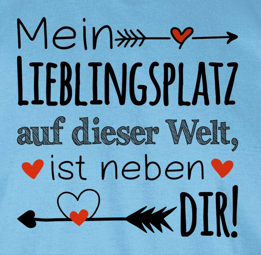 Shirtracer Mein Lieblingsplatz Auf Dieser Welt, Ist Neben Dir Shirts & Mehr Shirtracer