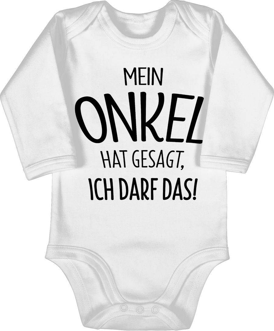 Shirtracer Mein Onkel hat gesagt ich darf das - schwarz Shirts & Mehr Shirtracer