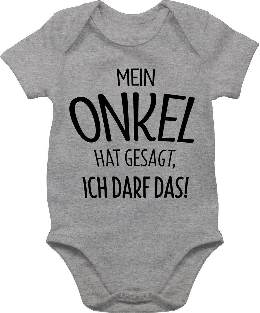Shirtracer Mein Onkel hat gesagt ich darf das - schwarz Shirts & Mehr Shirtracer