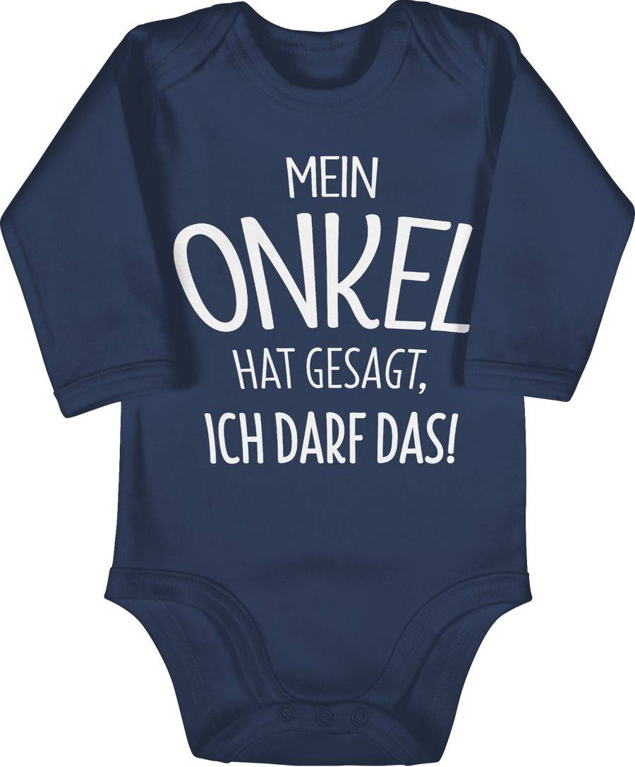Shirtracer Mein Onkel hat gesagt ich darf das: T-Shirt Turnbeutel Shirtracer