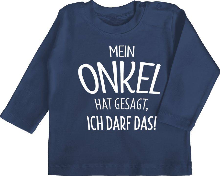 Shirtracer Mein Onkel hat gesagt ich darf das: T-Shirt Turnbeutel Shirtracer
