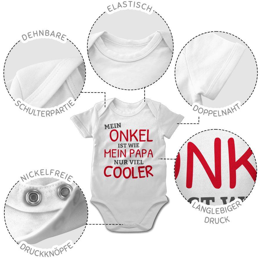 Shirtracer Mein Onkel Ist Wie Mein Papa Nur Cooler Shirts & Mehr Shirtracer