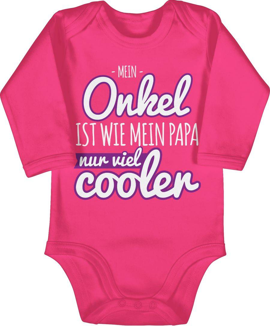 Shirtracer Mein Onkel ist wie mein Papa nur viel cooler lila Shirts & Mehr Shirtracer