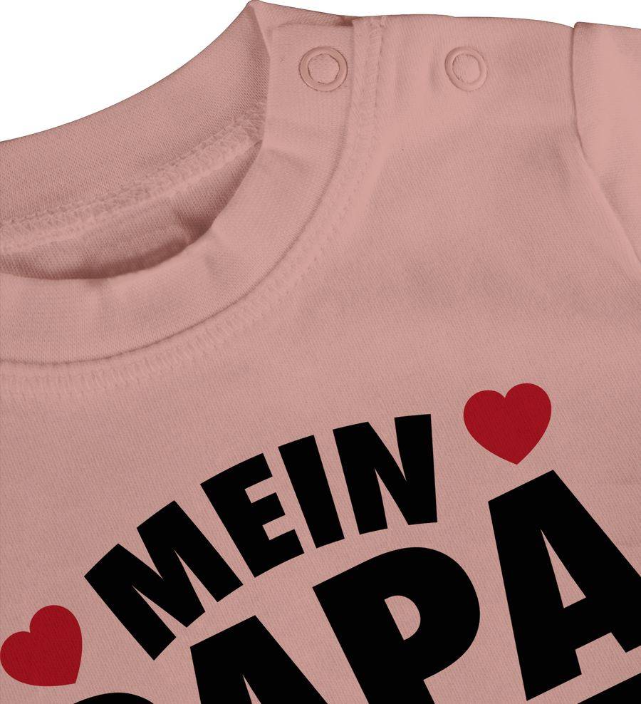 Shirtracer Mein Papa Ist Der Beste Der Welt - Schwarz: Tshirt Turnbeutel Shirtracer