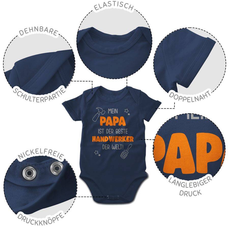 Shirtracer Mein Papa Ist Der Beste Handwerker Der Welt: Tshirt Turnbeutel Shirtracer