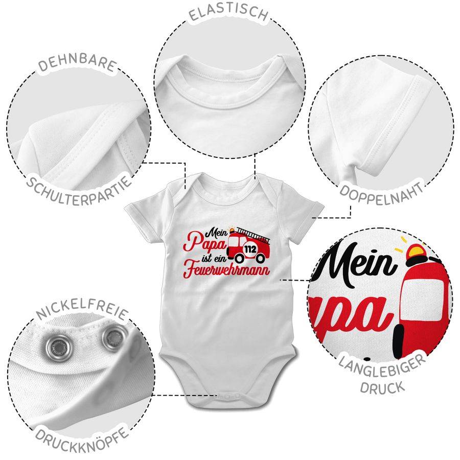 Shirtracer Mein Papa Ist Ein Feuerwehrmann Shirts & Mehr Shirtracer