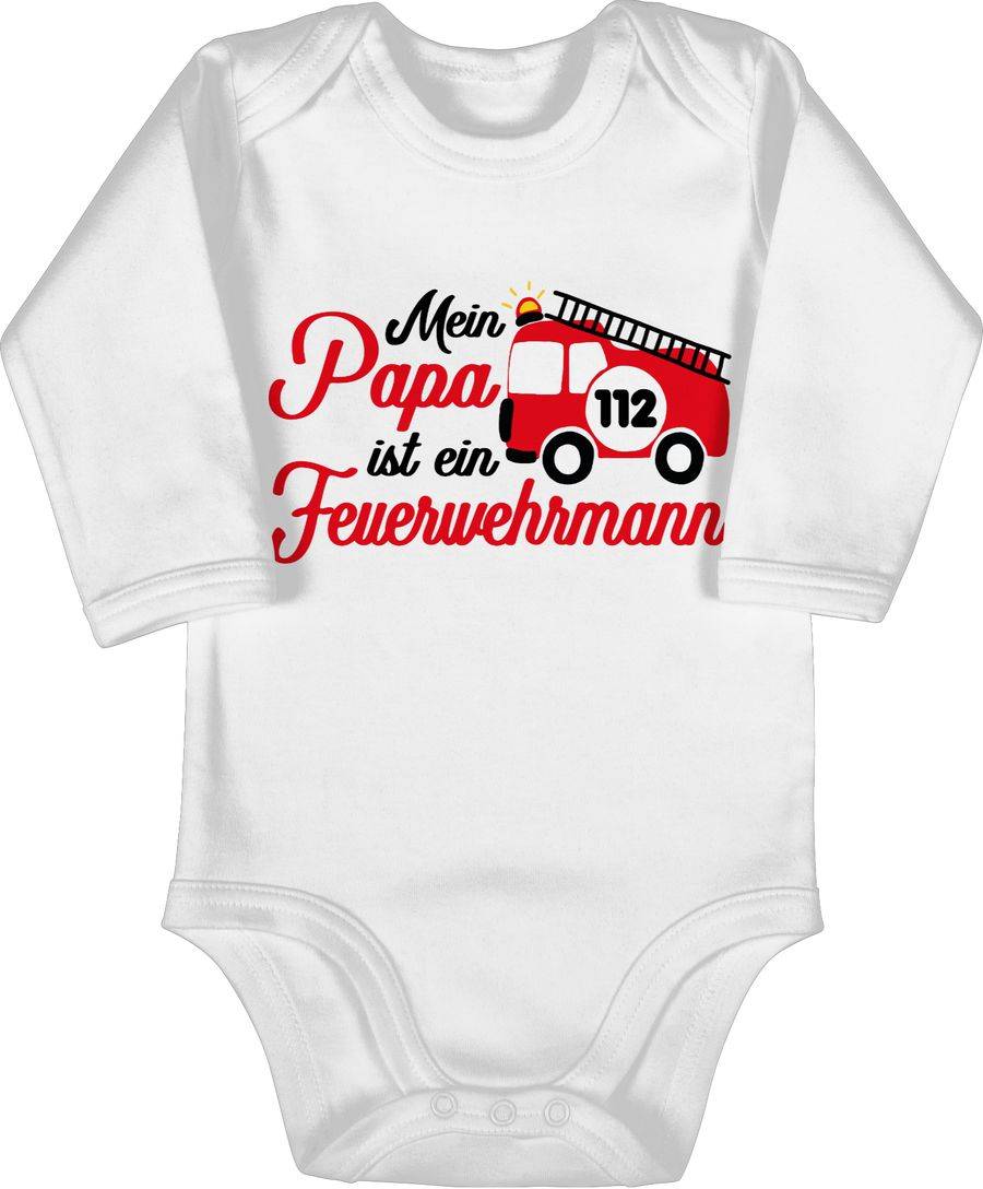 Shirtracer Mein Papa ist ein Feuerwehrmann Shirts & Mehr Shirtracer