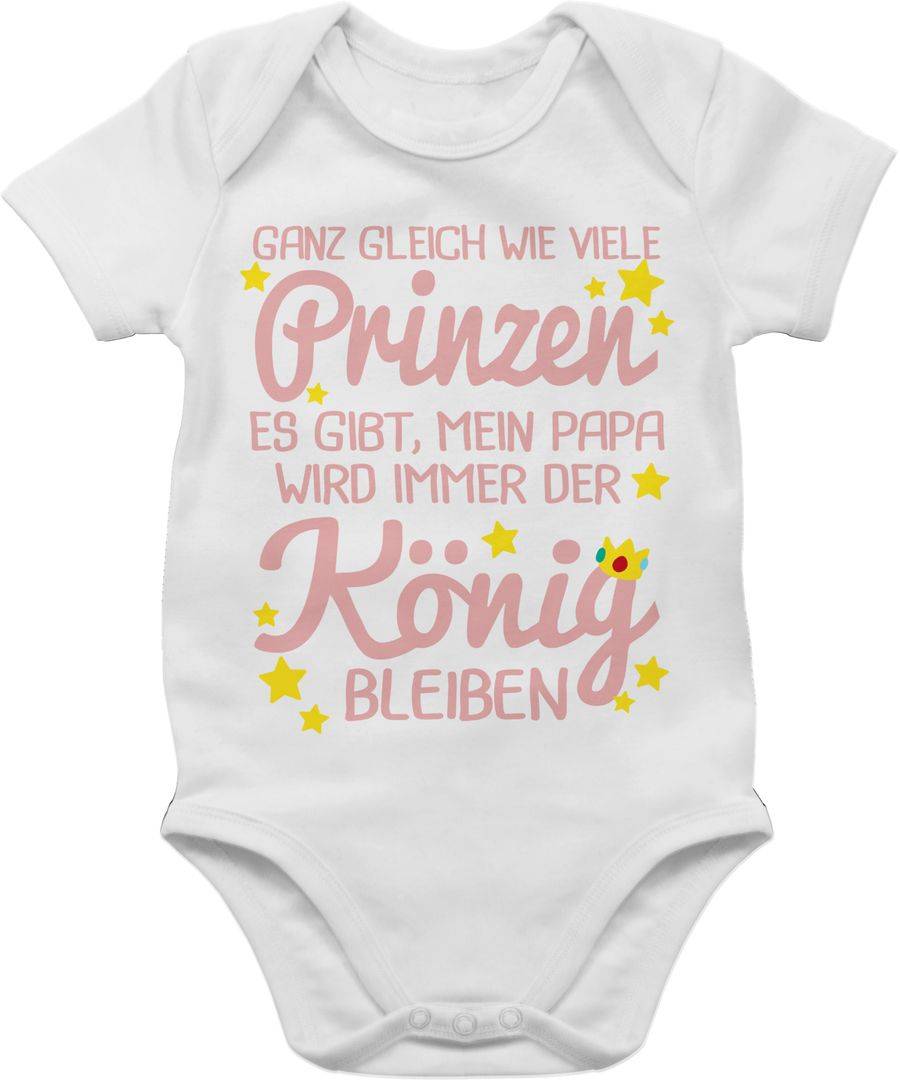 Shirtracer Mein Papa wird immer der König bleiben: T-Shirt Turnbeutel Shirtracer