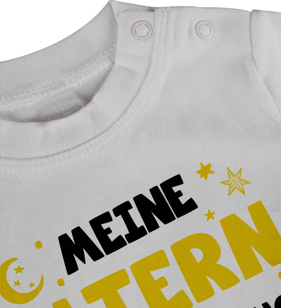 Shirtracer Meine Eltern Sind Jetzt Auch Nachts Erreichbar - Schwarz/gelb Shirts & Mehr Shirtracer