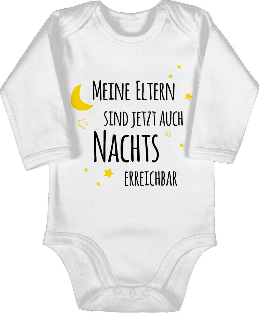 Shirtracer Meine Eltern sind jetzt auch nachts erreichbar Sterne schwarz/gelb: Tshirt Gym B Shirtracer