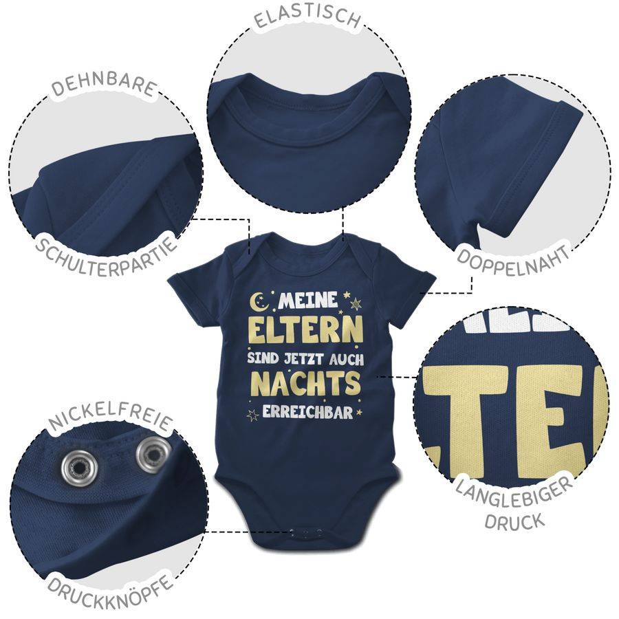 Shirtracer Meine Eltern Sind Jetzt Auch Nachts Erreichbar: T-Shirt Rucksack Shirtracer