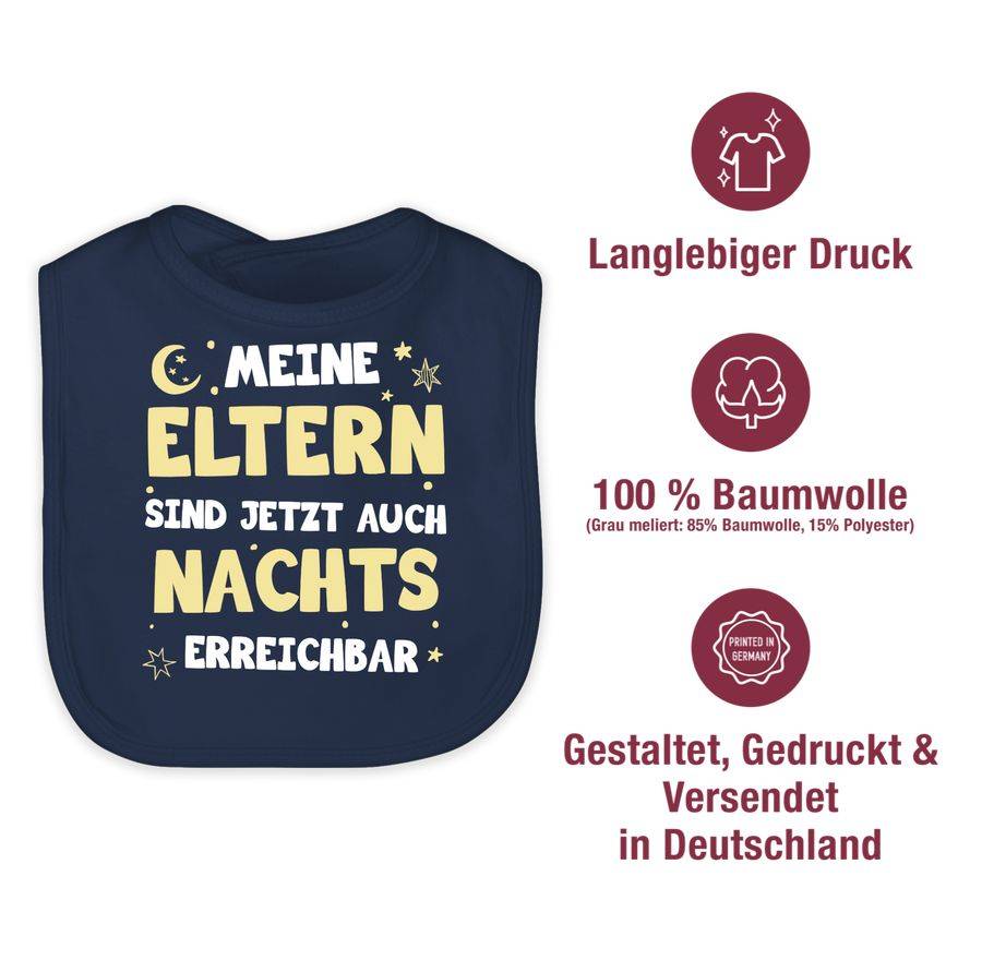 Shirtracer Meine Eltern Sind Jetzt Auch Nachts Erreichbar: T-Shirt Rucksack Shirtracer