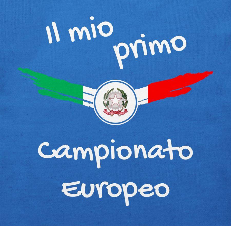 Shirtracer Meine Erste EM Italien Il Mio Primo EURO Italia Shirtracer