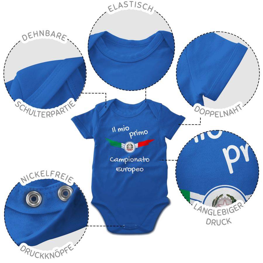Shirtracer Meine Erste EM Italien Il Mio Primo EURO Italia Shirtracer