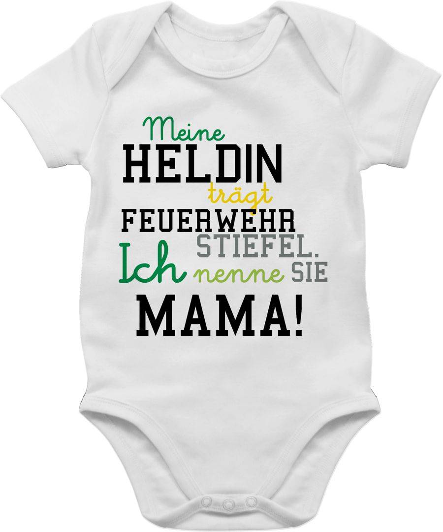 Shirtracer Meine Heldin Mama Feuerwehrfrau Shirts & Mehr Shirtracer