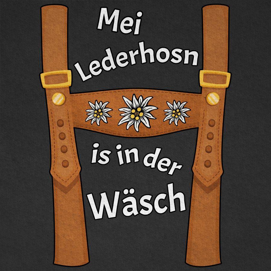 Shirtracer Meine Lederhose Ist In Der Wäsche - Mei Lederhosn Is In Da Wäsch: Tshirt Rucksac Shirtracer