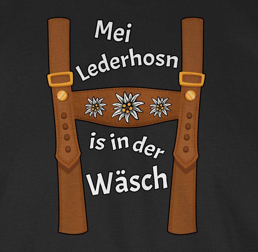 Shirtracer Meine Lederhose Ist In Der Wäsche - Mei Lederhosn Is In Da Wäsch: Tshirt Rucksac Shirtracer