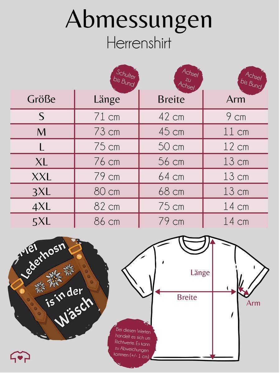 Shirtracer Meine Lederhose Ist In Der Wäsche - Mei Lederhosn Is In Da Wäsch: Tshirt Rucksac Shirtracer