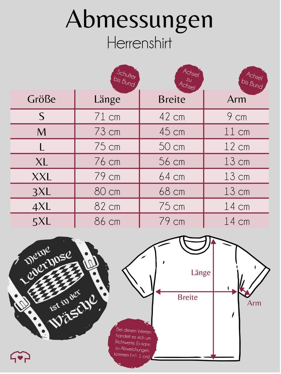 Shirtracer Meine Lederhose Ist In Der Wäsche Rauten Shirts & Mehr Shirtracer