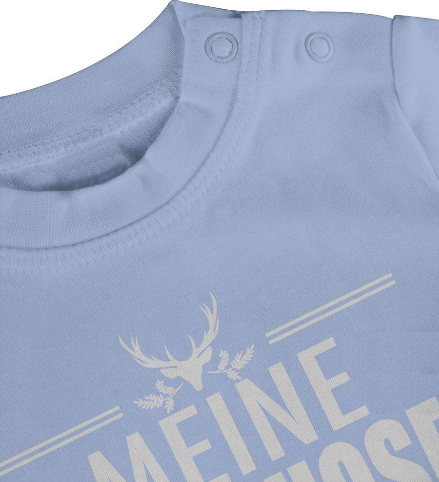 Shirtracer Meine Lederhose Trägt Noch Der Hirsch - Weiß: T-Shirt Gym Bag Shirtracer