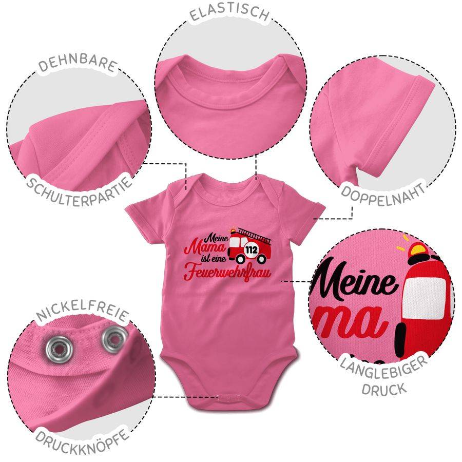 Shirtracer Meine Mama Ist Eine Feuerwehrfrau Shirts & Mehr Shirtracer