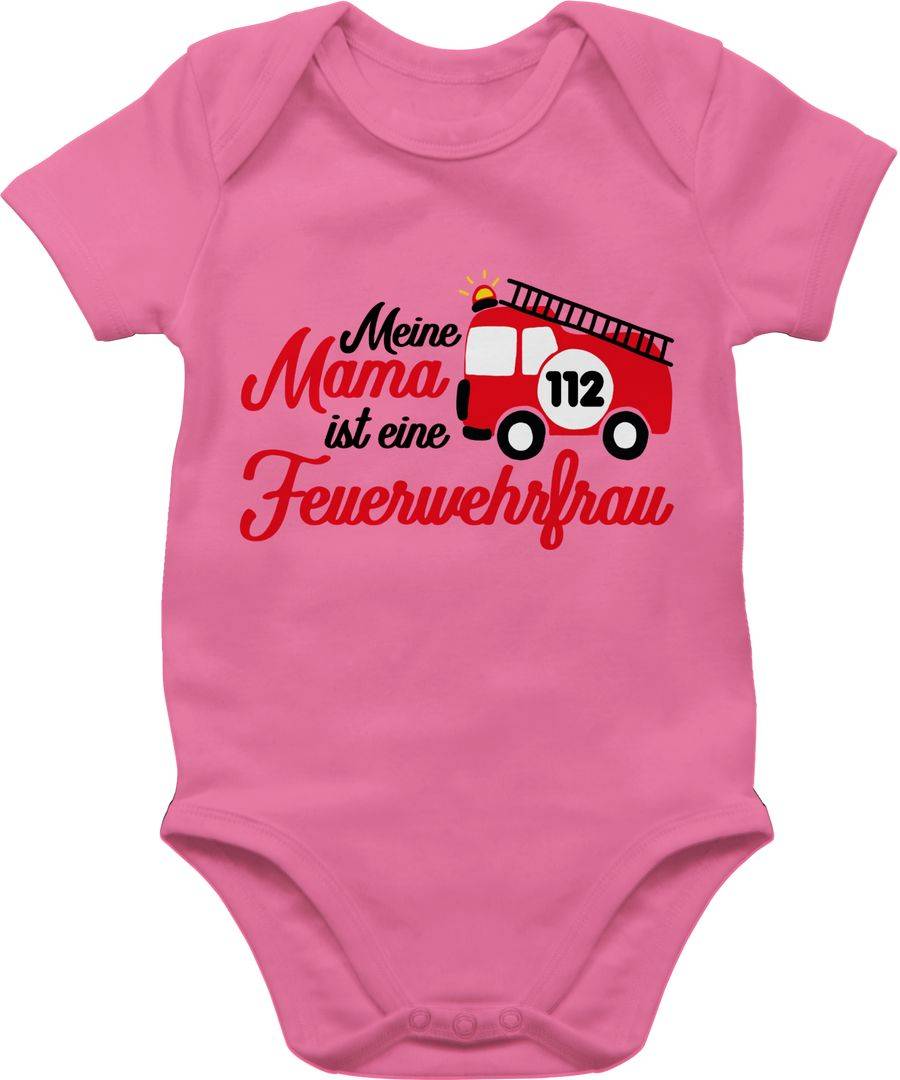 Shirtracer Meine Mama ist eine Feuerwehrfrau Shirts & Mehr Shirtracer