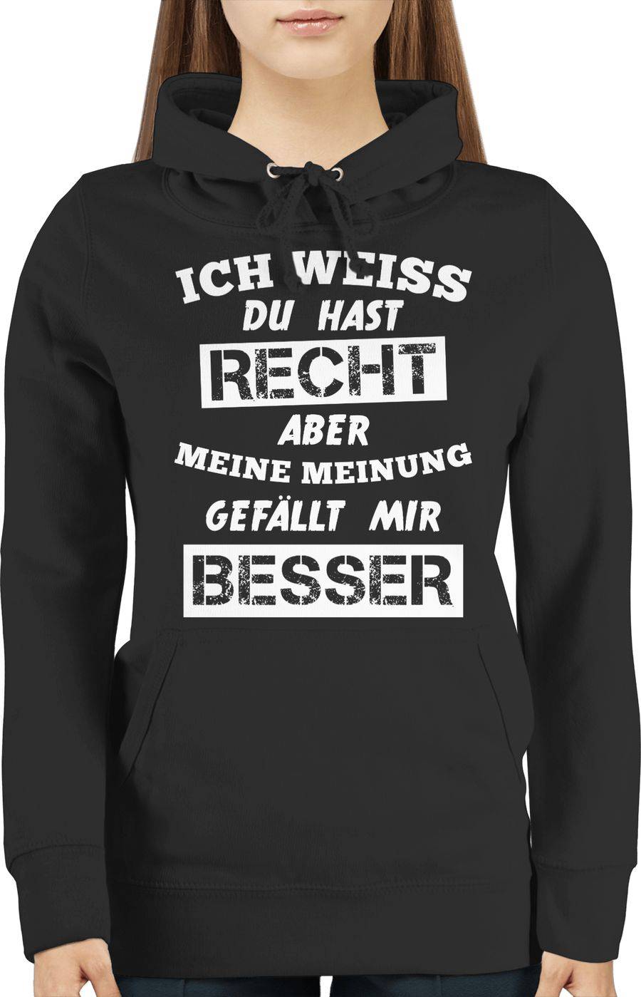 Shirtracer Meine Meinung Besserwisser: T-Shirt Rucksack Shirtracer